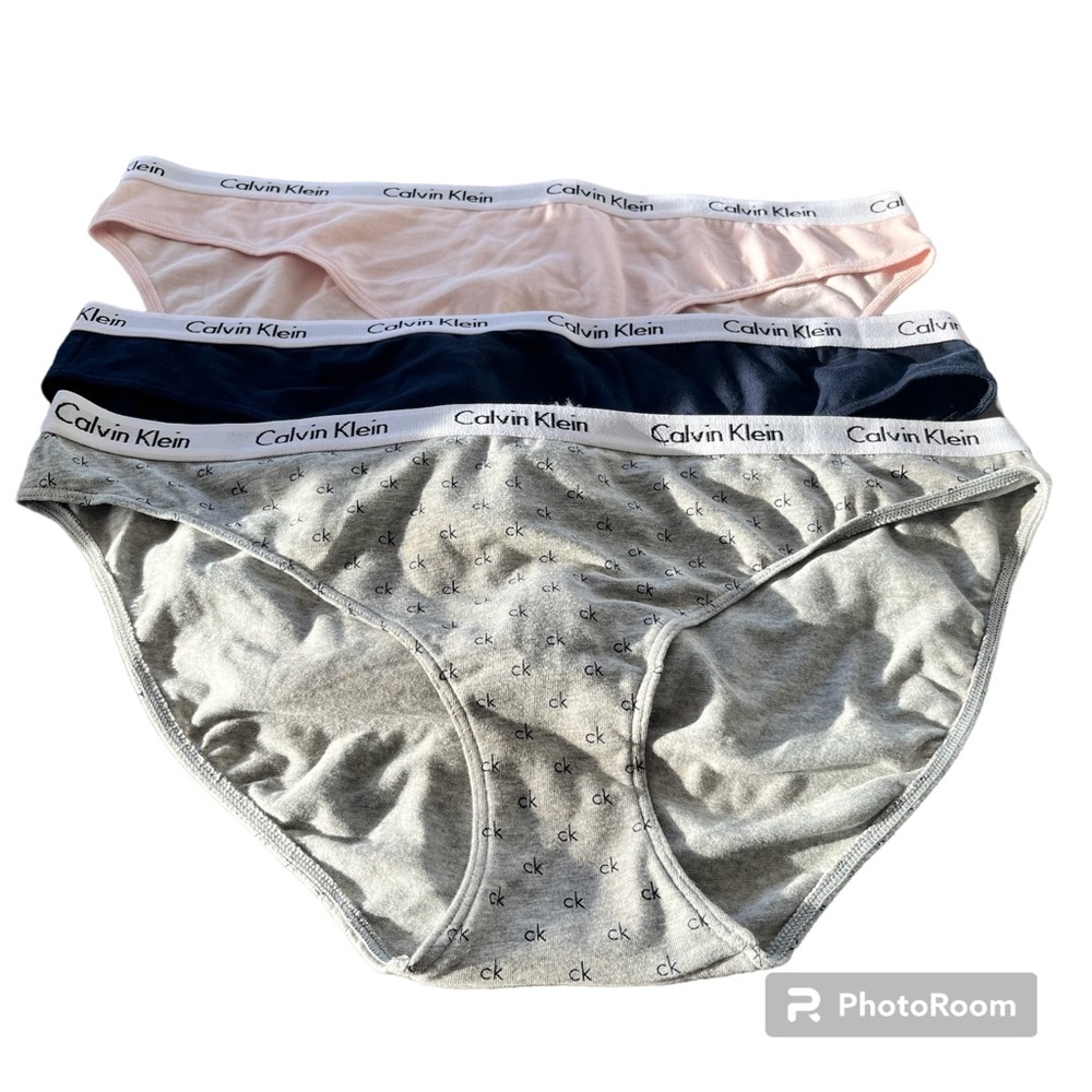 Calvin Klein set of 3 hipster panties size XL new without tags